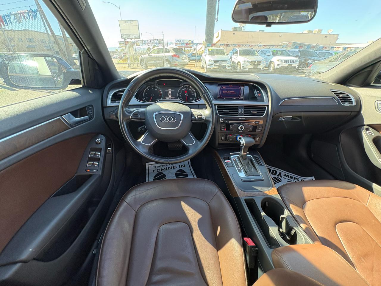 Audi A4 4dr Sdn CVT FrontTrak 2.0T Premium 2014