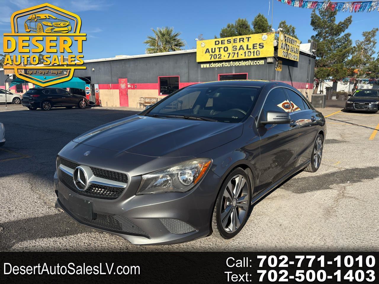 Mercedes-Benz CLA-Class 4dr Sdn CLA 250 FWD 2015