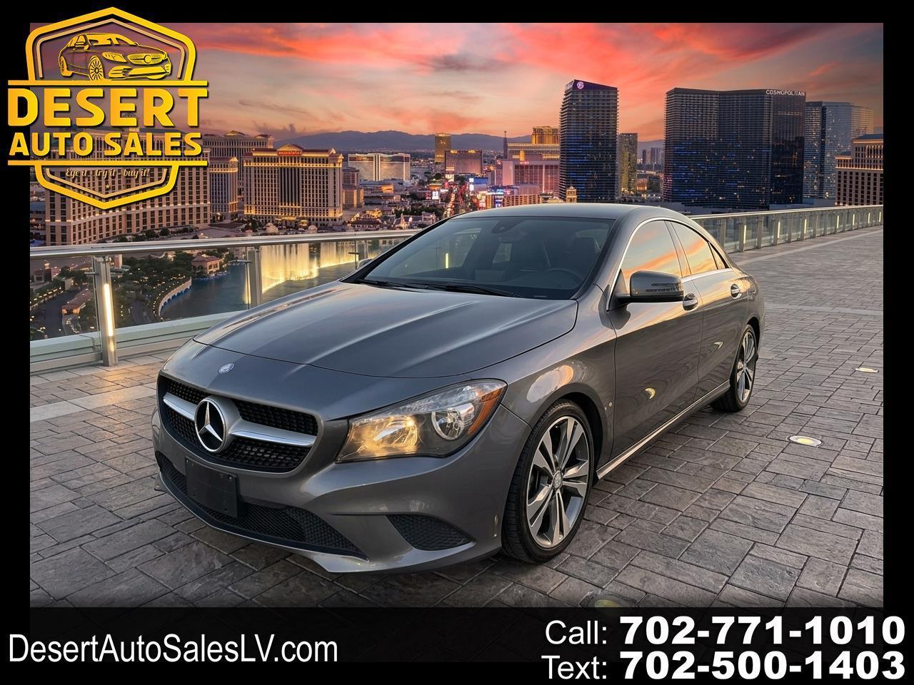 Mercedes-Benz CLA-Class 4dr Sdn CLA 250 FWD 2015