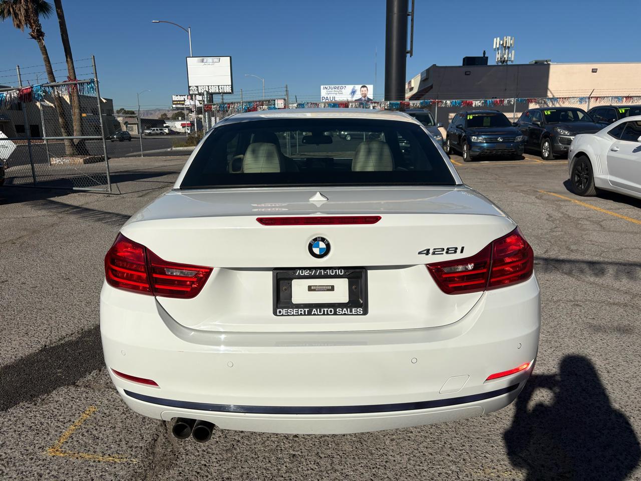 BMW 4 Series 2dr Conv 428i RWD 2015