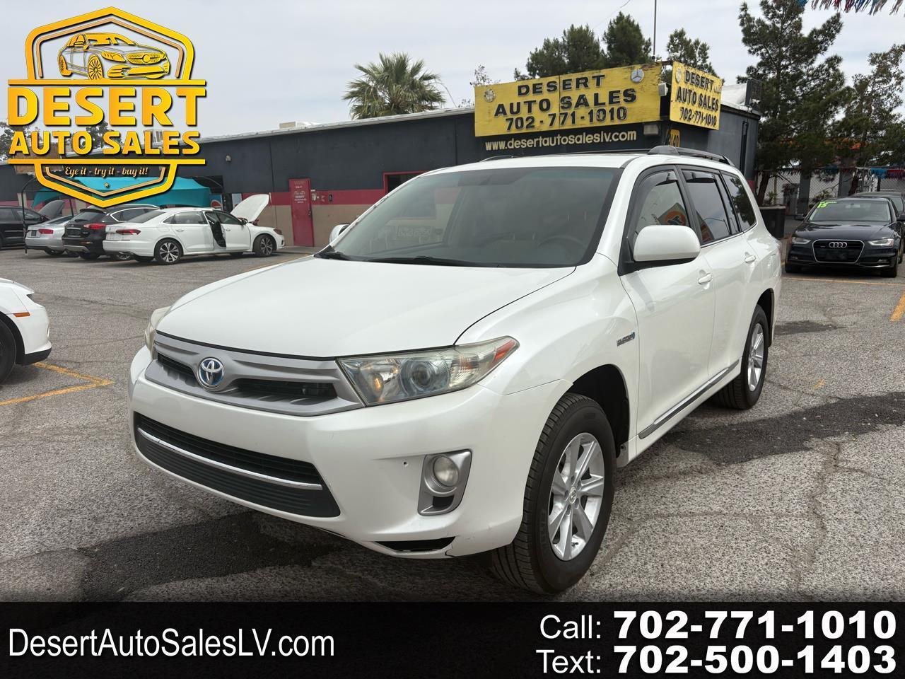 2012 Toyota Highlander Hybrid 4WD 4dr (Natl)
