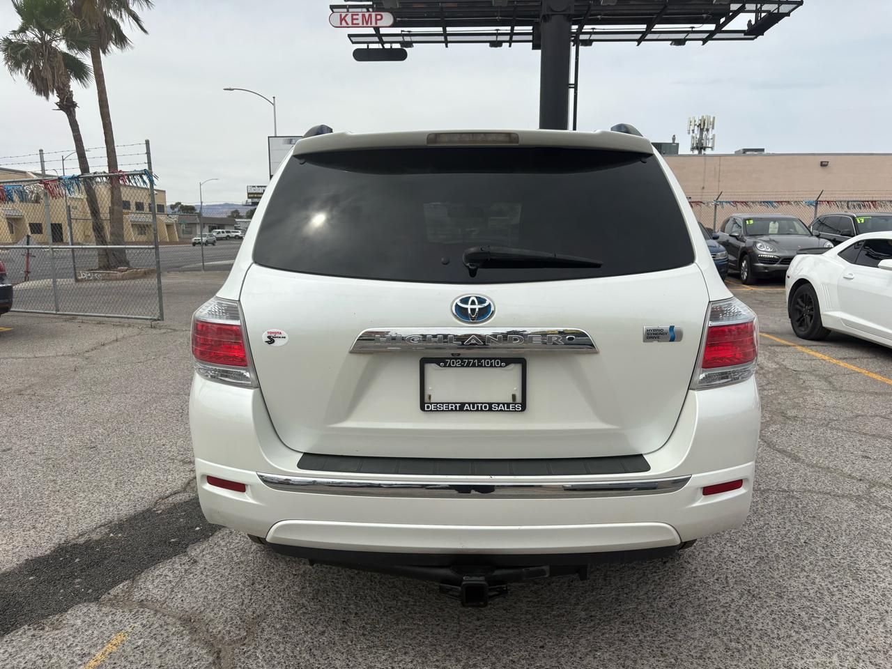 Toyota Highlander Hybrid 4WD 4dr (Natl) 2012