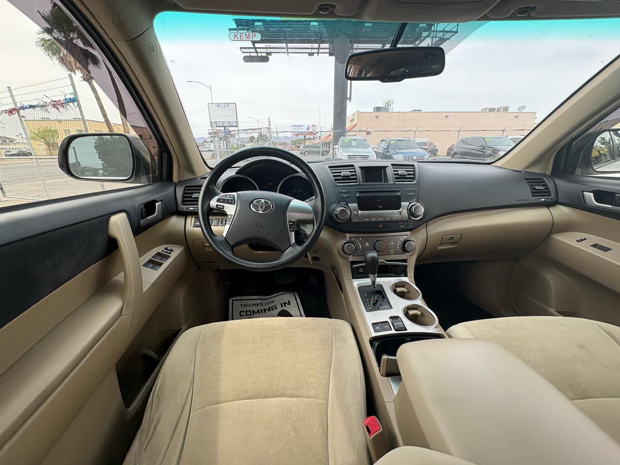 Toyota Highlander Hybrid 4WD 4dr (Natl) 2012