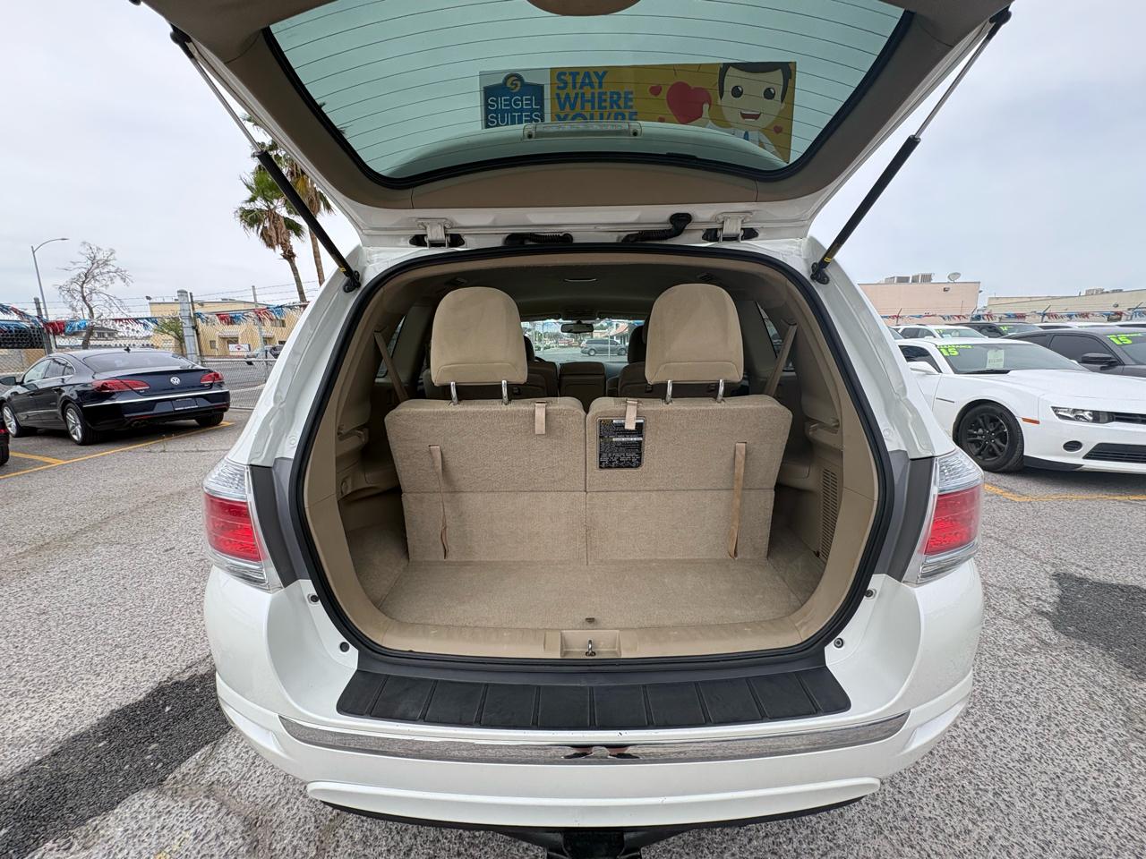 Toyota Highlander Hybrid 4WD 4dr (Natl) 2012