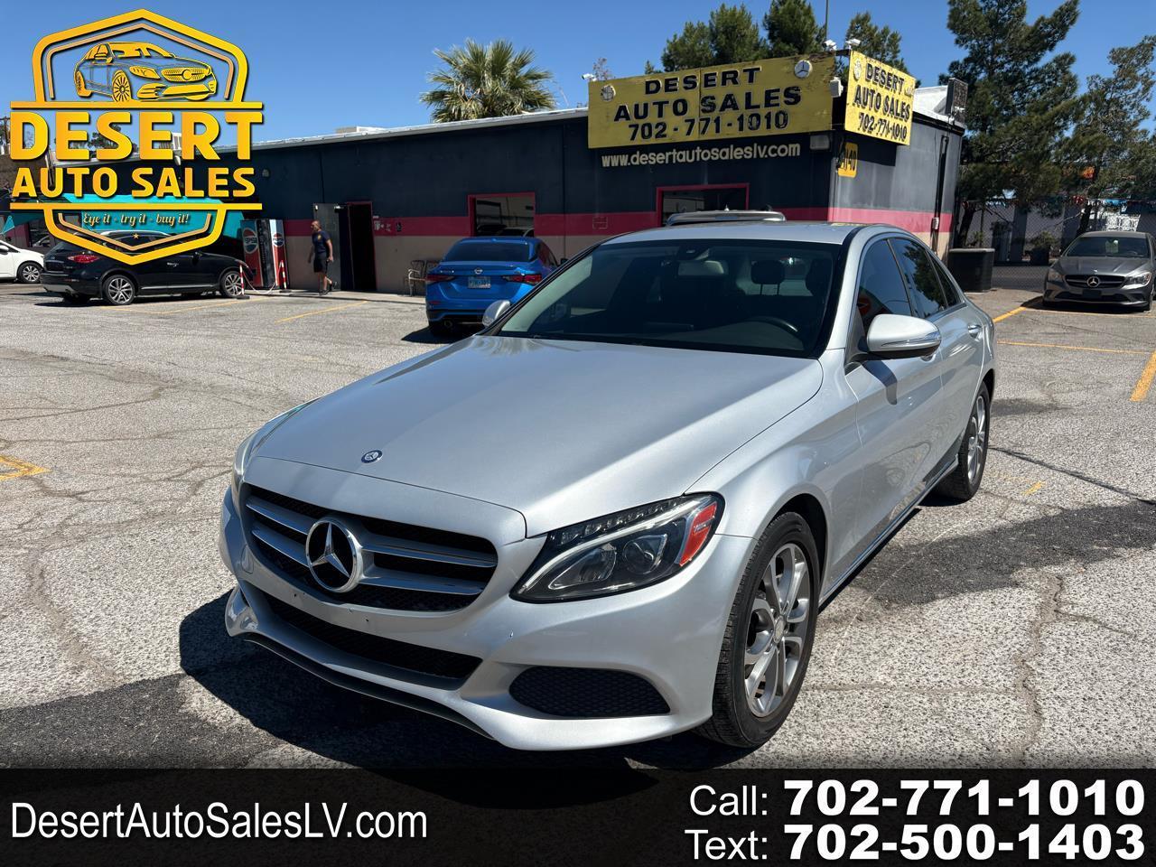 2015 Mercedes-Benz C-Class 4dr Sdn C 300 RWD