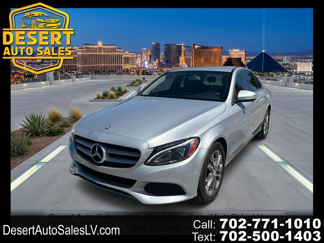 2015 Mercedes-Benz C-Class 4dr Sdn C 300 RWD