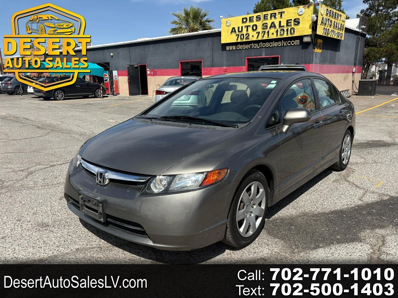 Honda Civic Sdn 4dr Auto LX 2008