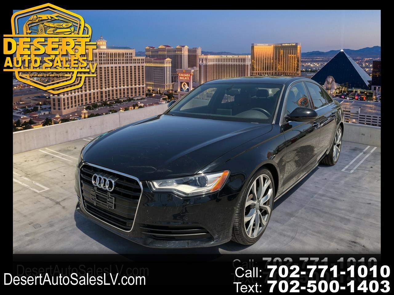 2014 Audi A6 4dr Sdn FrontTrak 2.0T Premium Plus