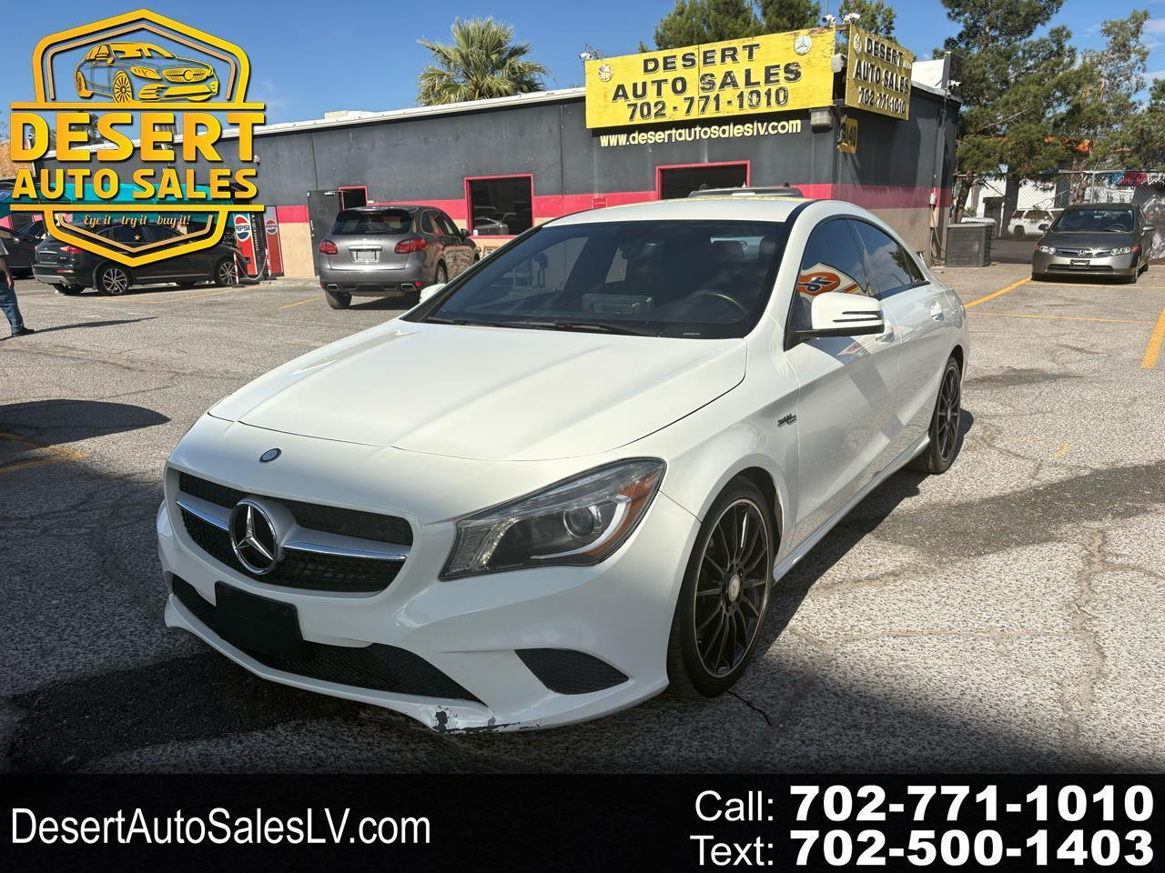 Mercedes-Benz CLA-Class 4dr Sdn CLA 250 4MATIC 2014