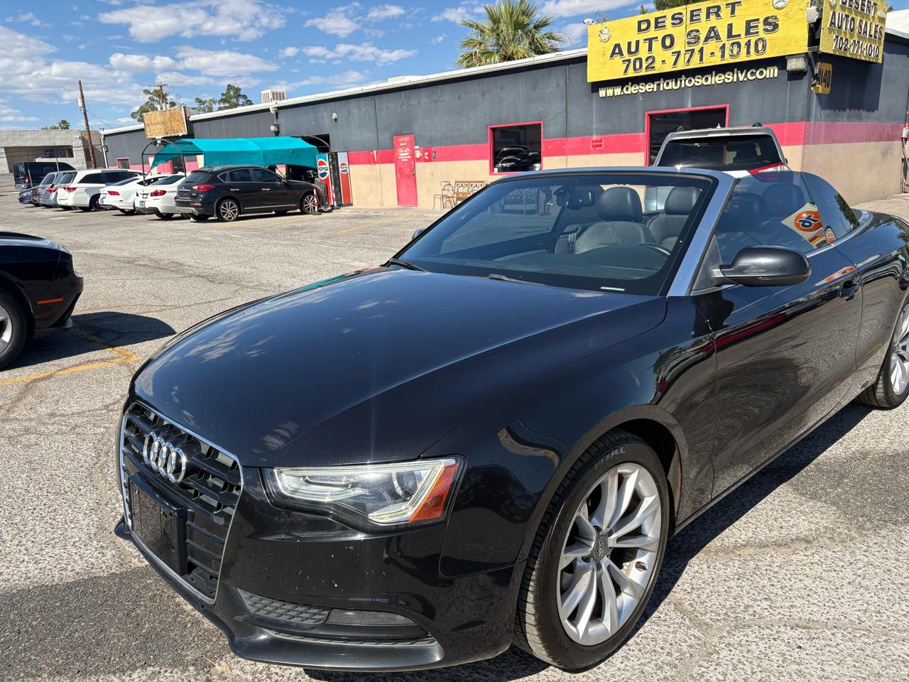 Audi A5 2dr Cabriolet Auto quattro 2.0T Premium Plus 2014