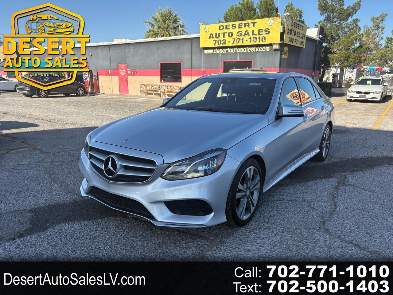 Mercedes-Benz E-Class 4dr Sdn E 350 Sport RWD 2016