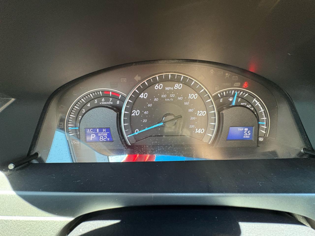 Toyota Camry 4dr Sdn I4 Auto XLE (Natl) 2013
