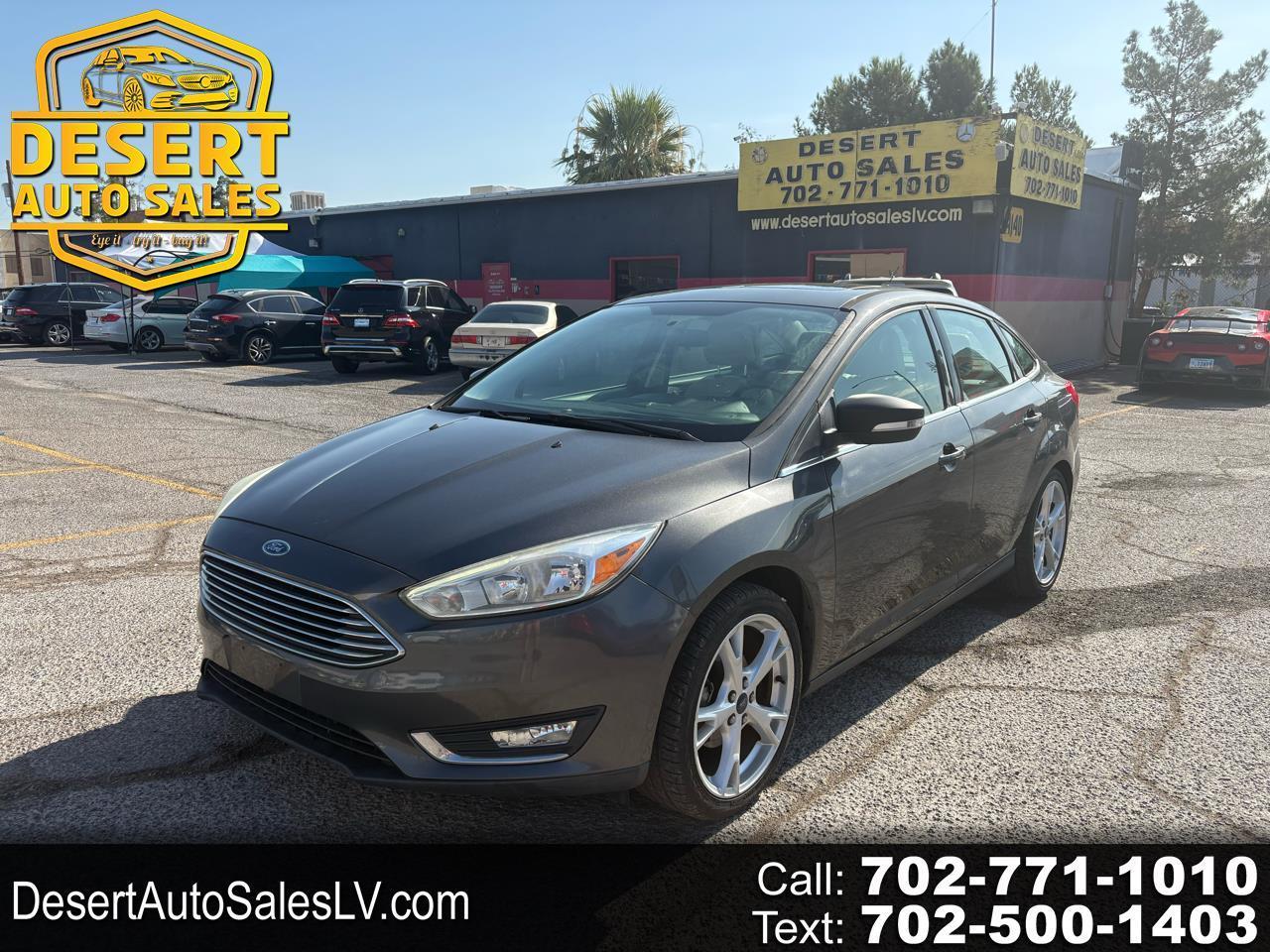 2016 Ford Focus 4dr Sdn Titanium