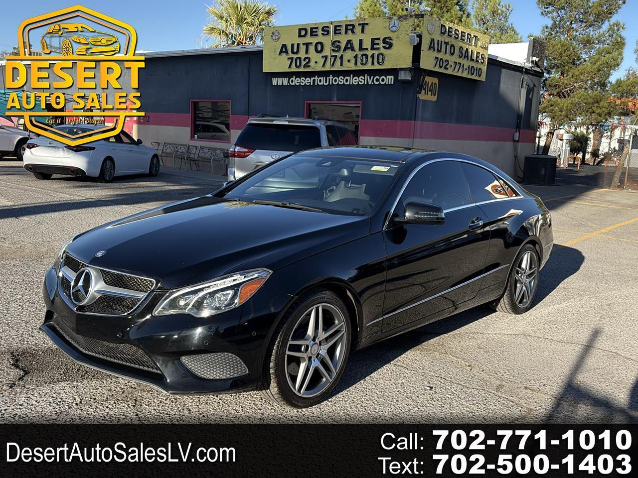 Mercedes-Benz E-Class 2dr Cpe E 400 RWD 2015