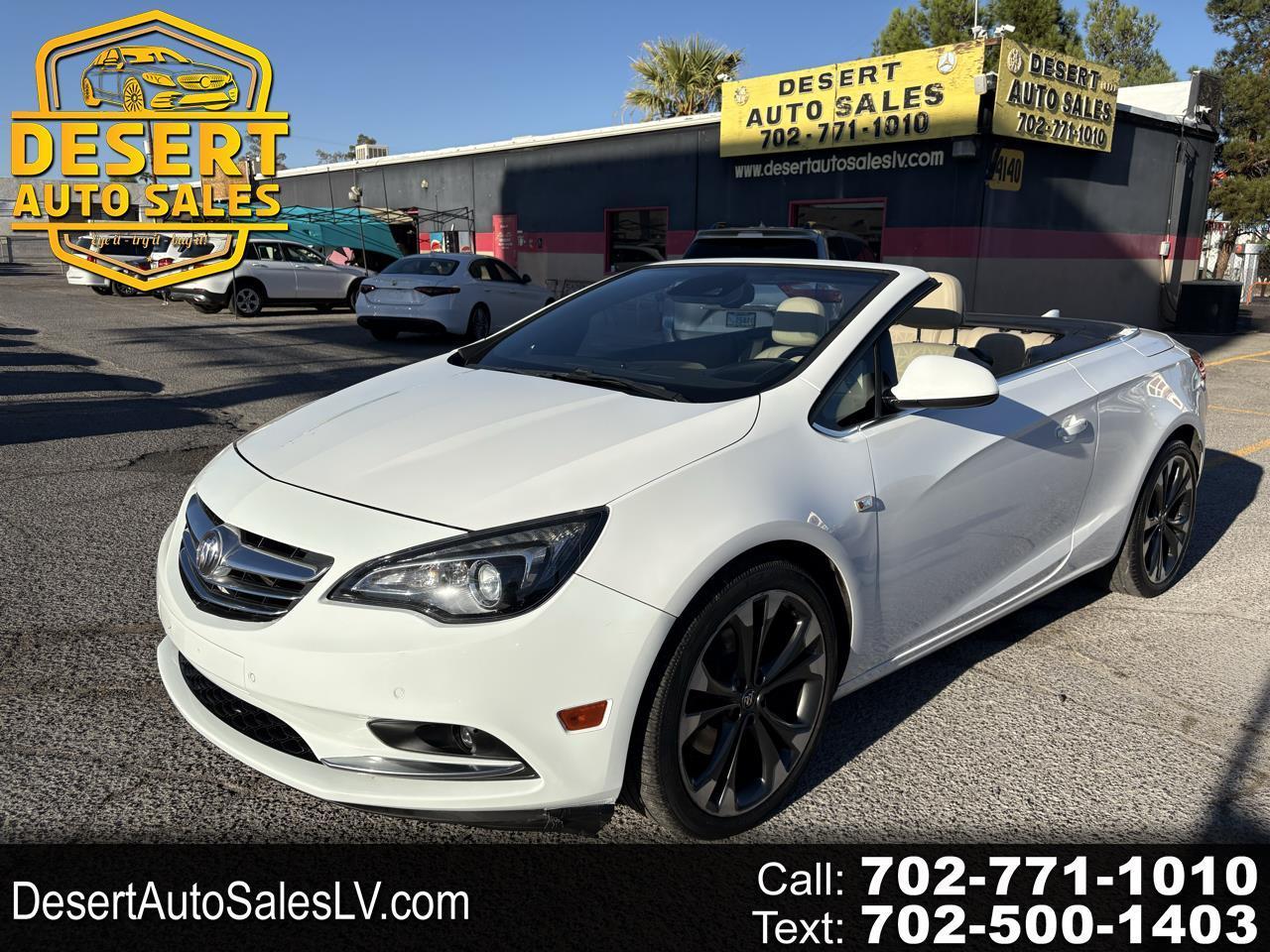 2018 Buick Cascada 2dr Conv Premium