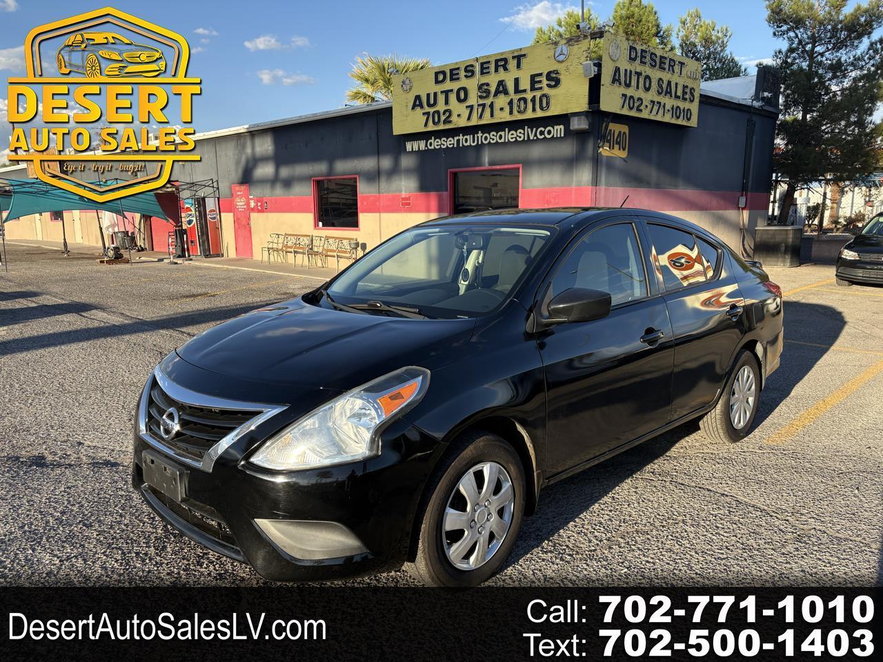 Nissan Versa 4dr Sdn CVT 1.6 S Plus 2016