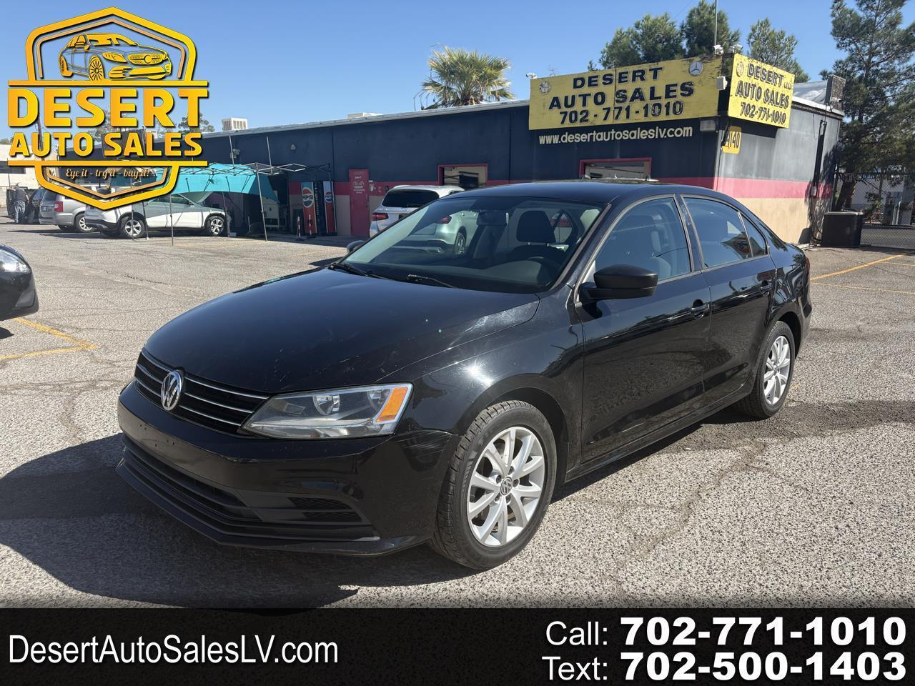 Volkswagen Jetta Sedan 4dr Auto 1.8T SE PZEV 2015