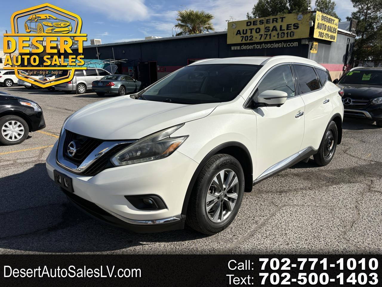 Nissan Murano FWD SL 2018