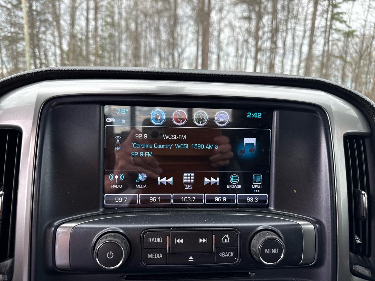 Chevrolet Silverado 1500 2WD Double Cab 143.5" LT w/1LT 2018