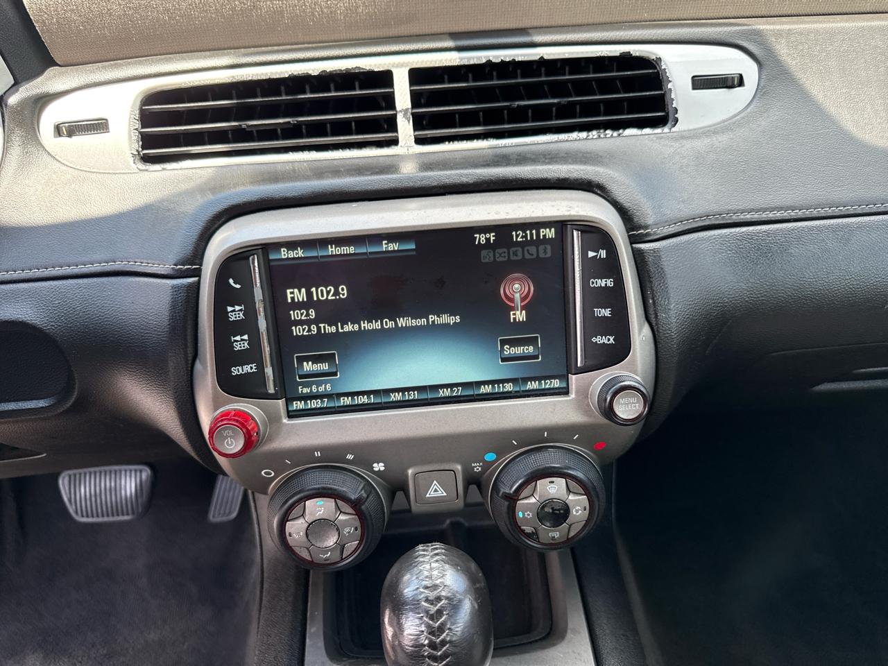 Chevrolet Camaro 2dr Conv LT w/1LT 2015