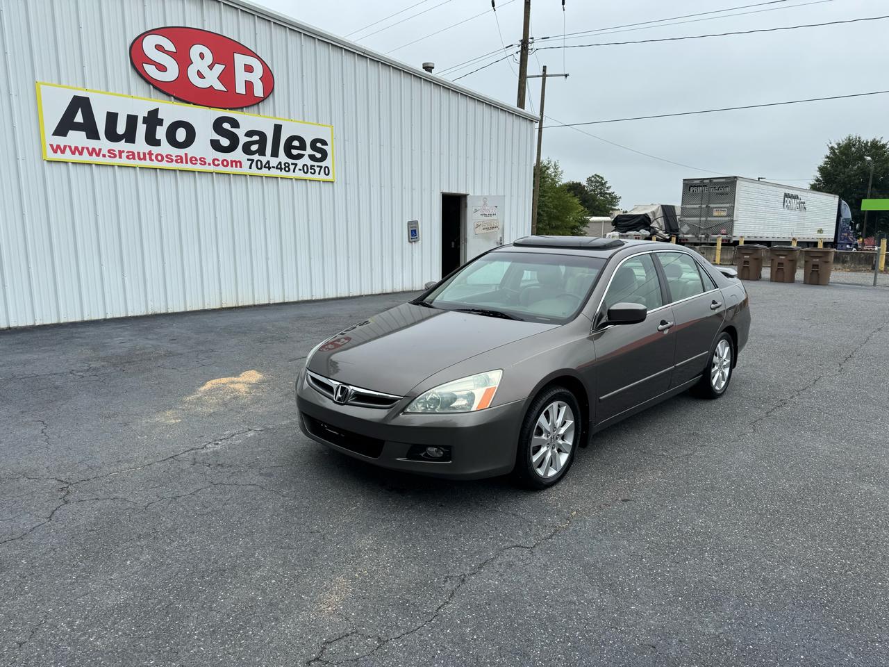 Honda Accord Sdn 4dr V6 AT EX-L w/Navi 2007