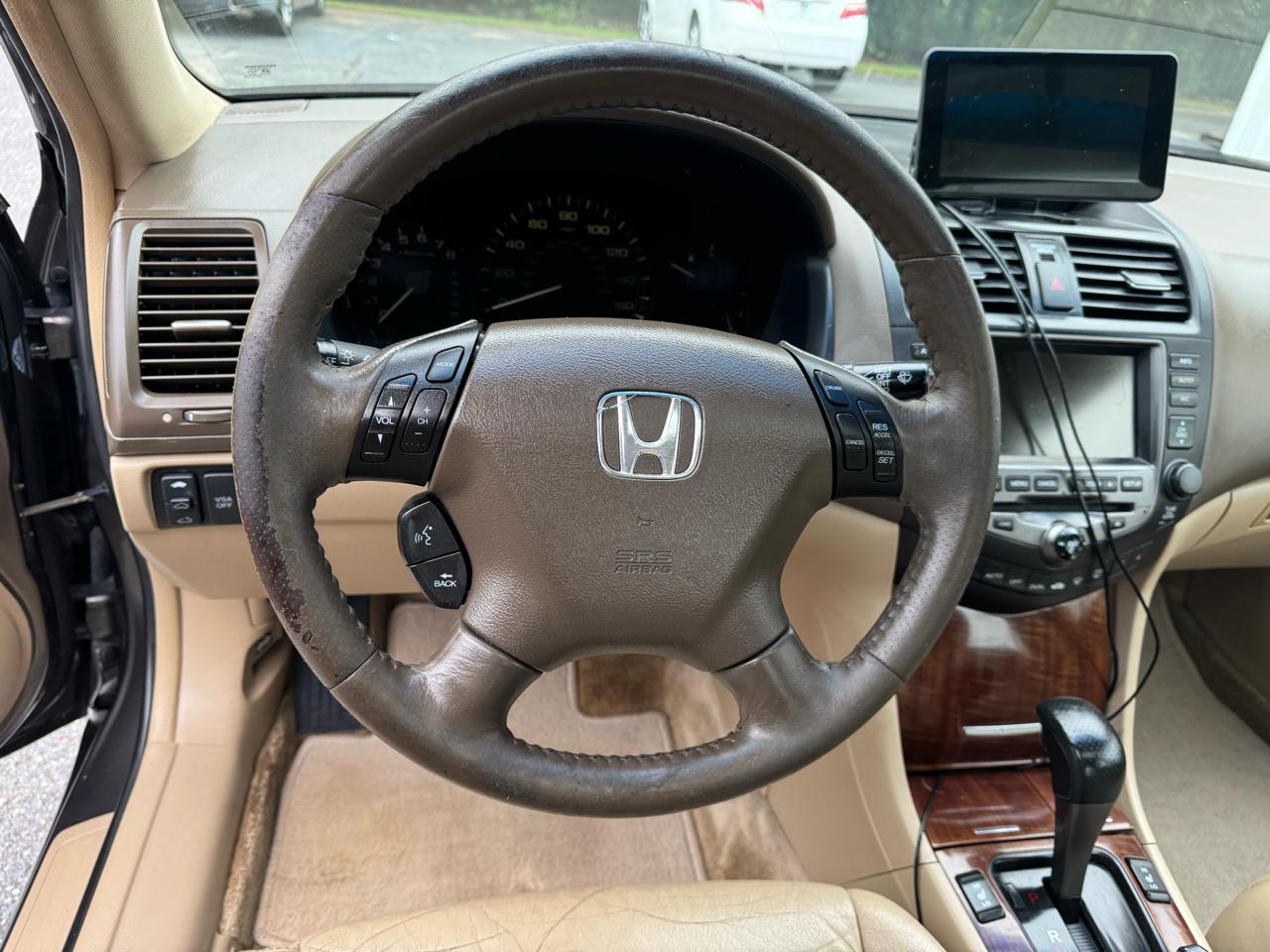 Honda Accord Sdn 4dr V6 AT EX-L w/Navi 2007