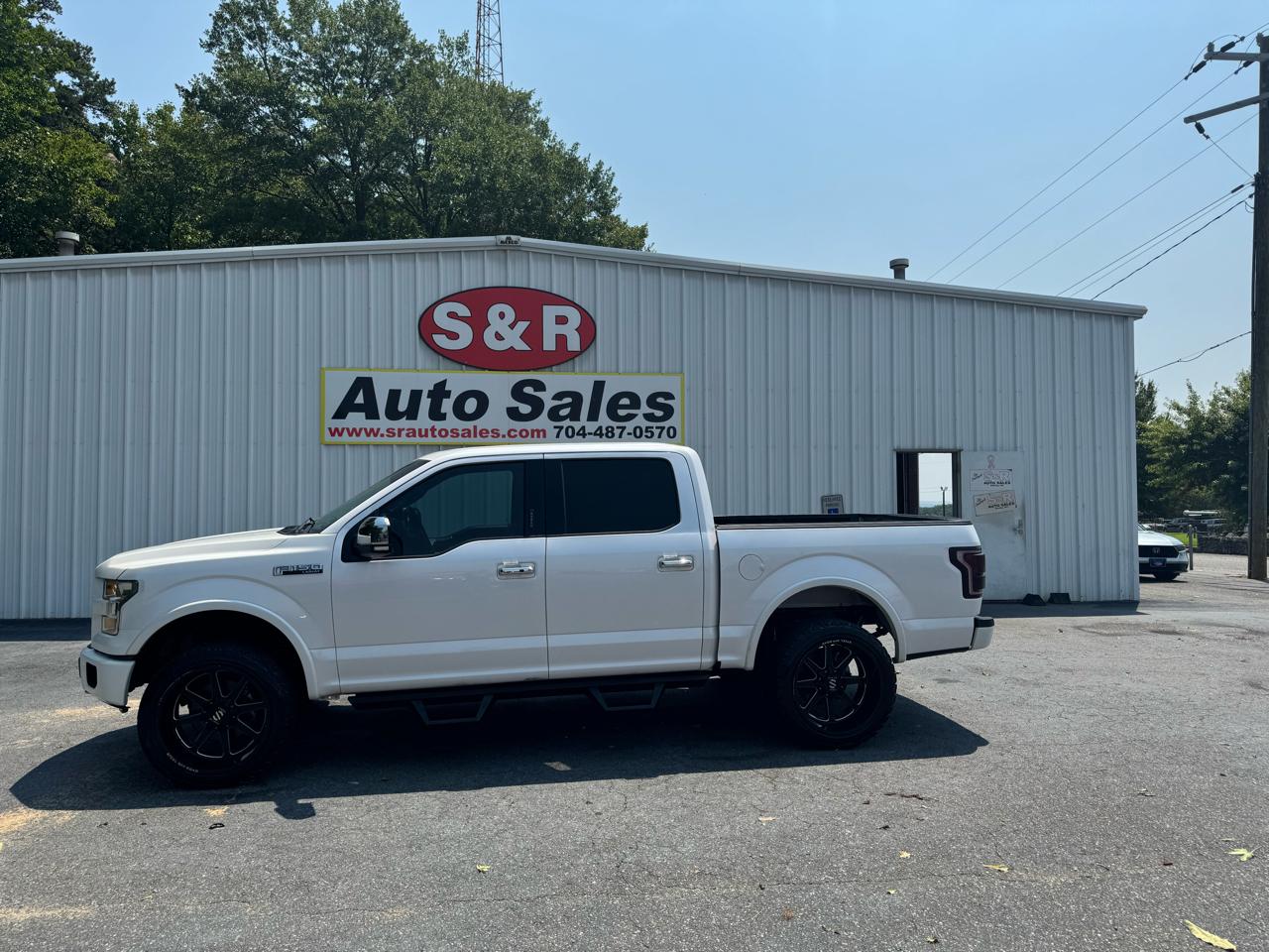 2016 Ford F-150 4WD SuperCrew 139" Lariat