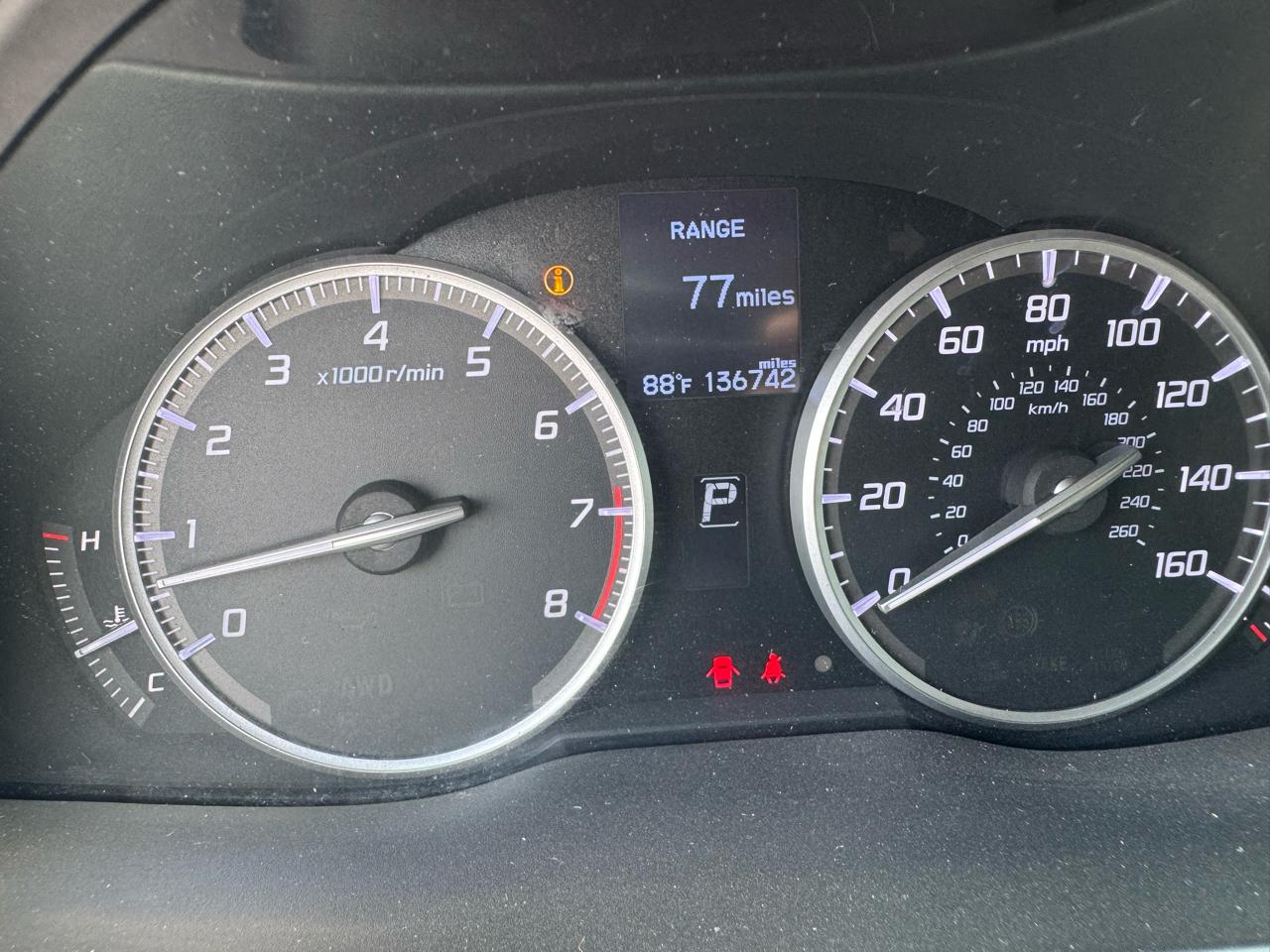 Acura RDX FWD 4dr Tech Pkg 2015