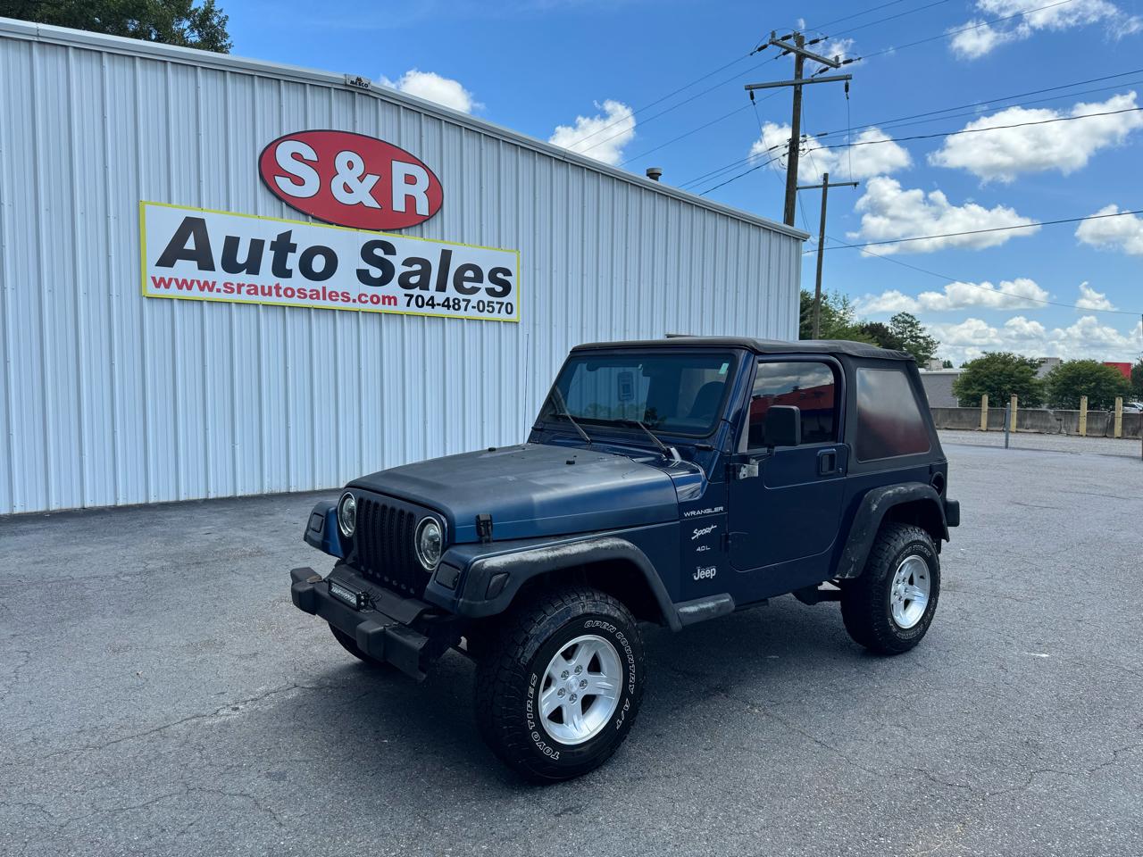 Jeep Wrangler 2dr Sport 2000