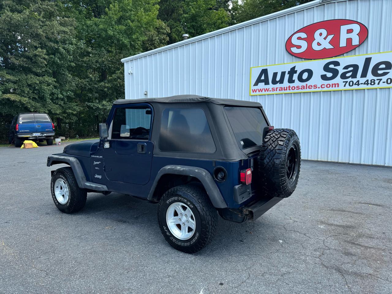 Jeep Wrangler 2dr Sport 2000