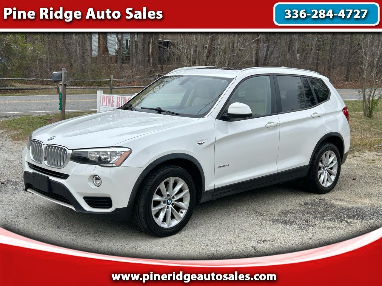 2016 BMW X3 sDrive28i