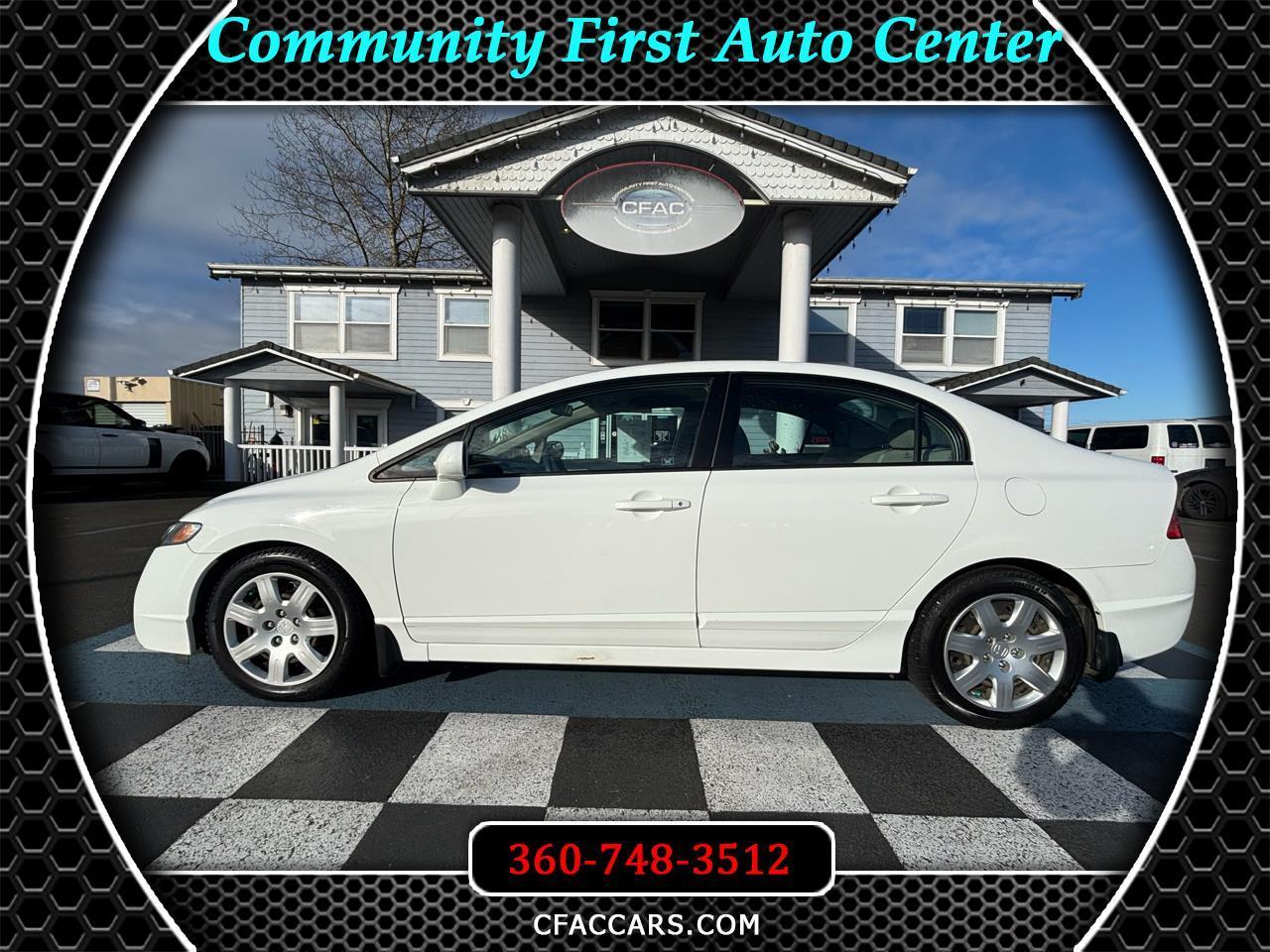 2010 Honda Civic LX Sedan 5-Speed AT