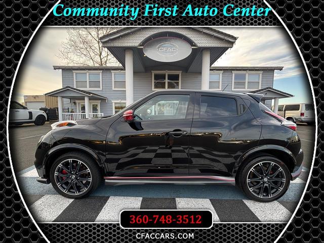 Black 2016 Nissan Juke NISMO RS SUV / Crossover Front-Wheel Drive Manual