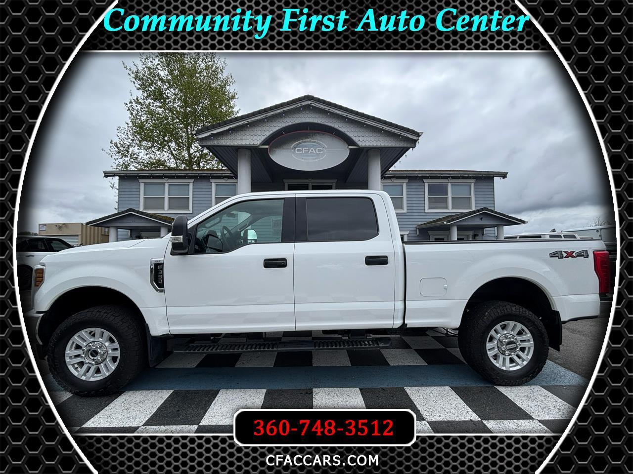 2019 Ford F-350 SD XLT Crew Cab 4WD SRW 6.2L V8 GAS