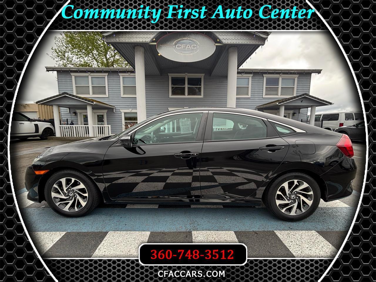 2016 Honda Civic EX  1-OWNER