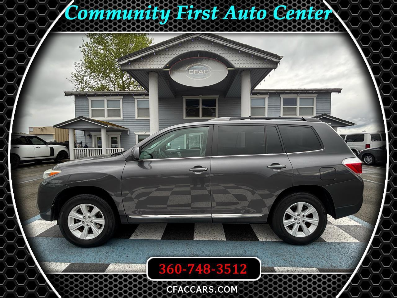 2013 Toyota Highlander PLUS AWD V6 1-OWNER