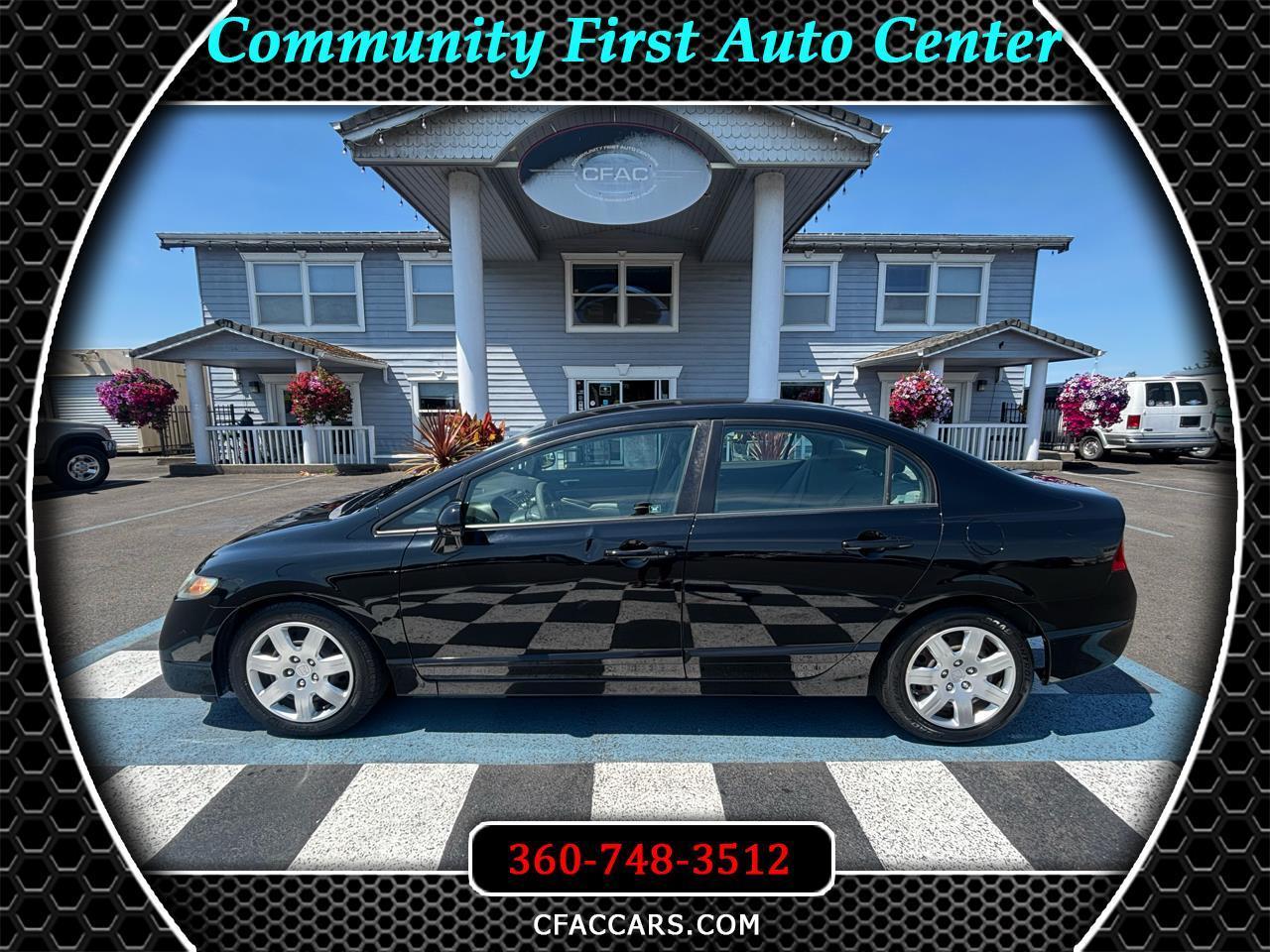 2009 Honda Civic LX Sedan 5-Speed AT
