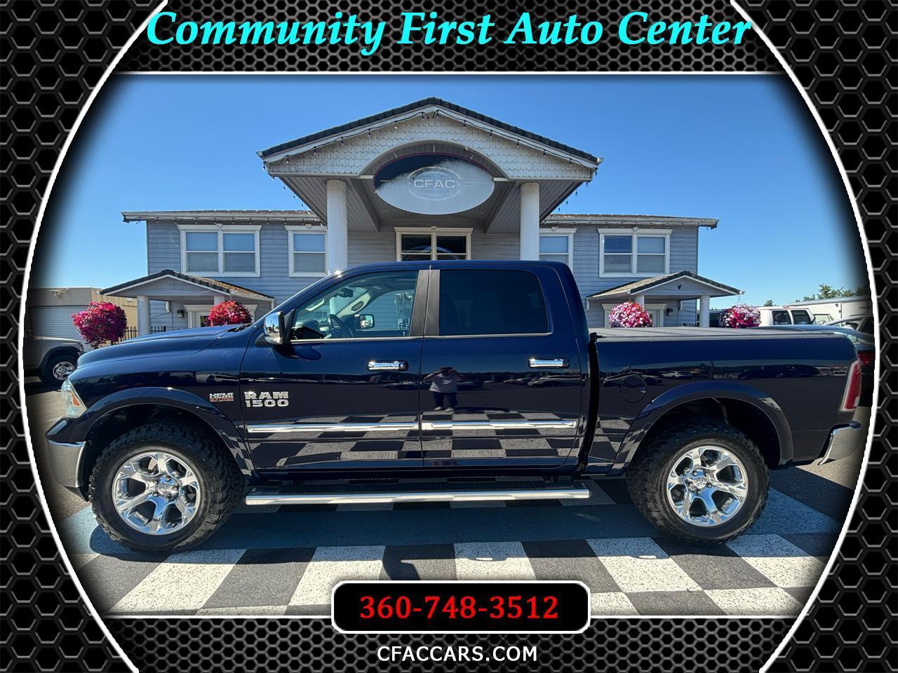 2016 RAM 1500 Laramie Crew Cab SWB 4WD