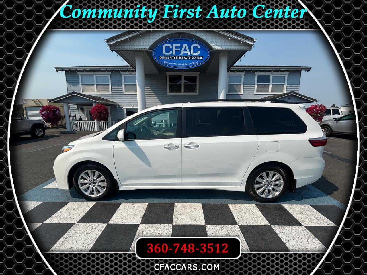 2019 Toyota Sienna XLE 7-Passenger AWD