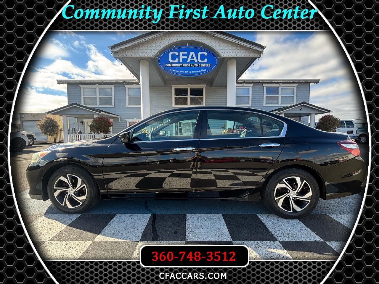 2016 Honda Accord LX Sedan *1 OWNER*
