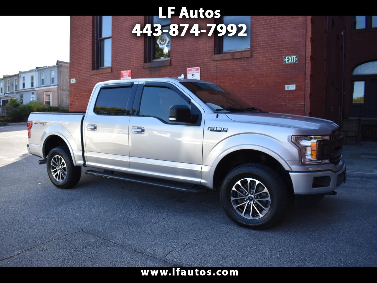 2018 Ford F-150 XLT 4WD SuperCrew 5.5' Box
