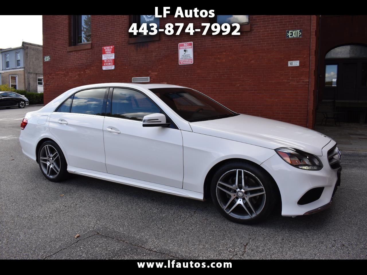 2014 Mercedes-Benz E-Class 4dr Sdn E 350 Sport 4MATIC