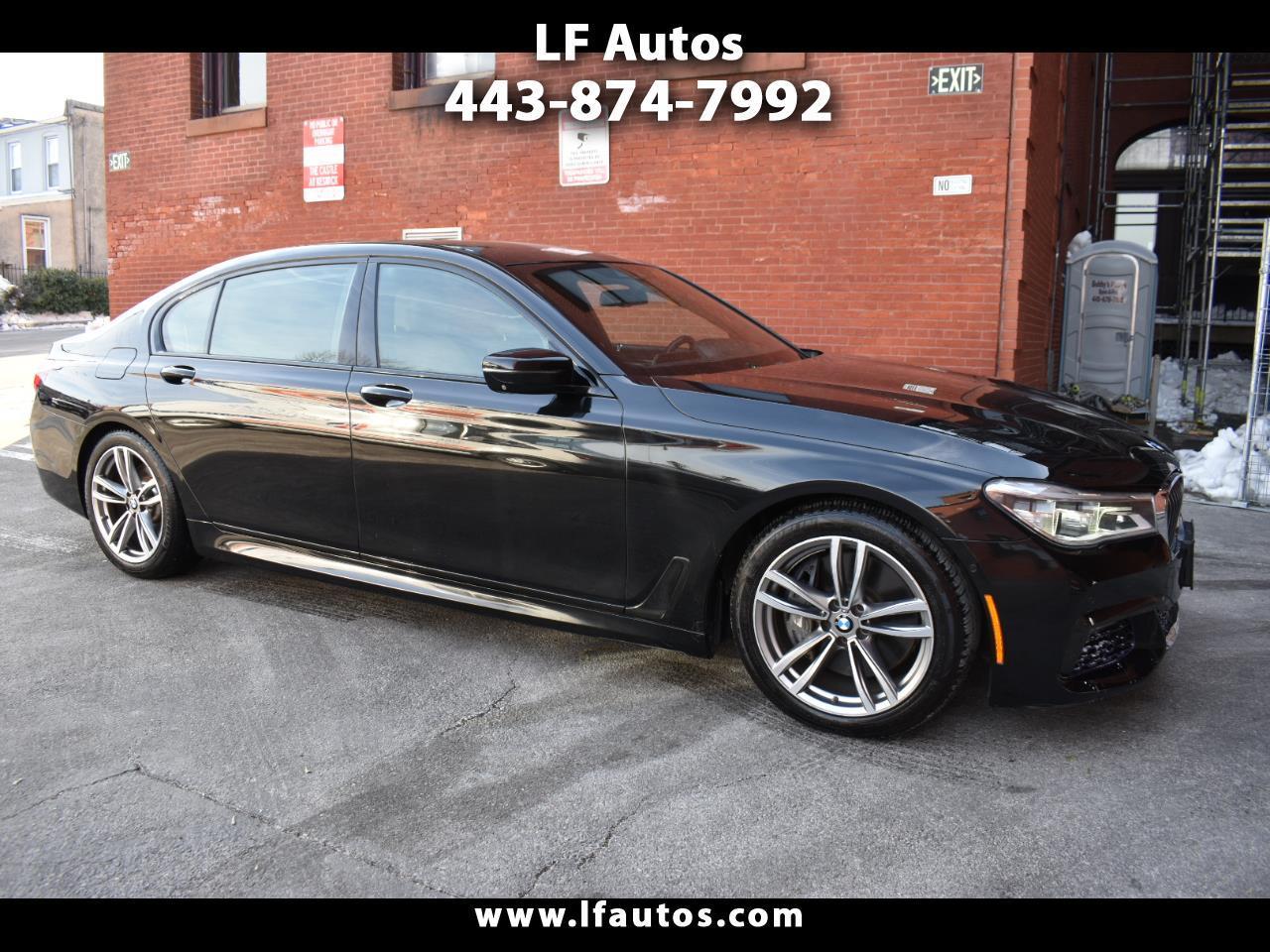 BMW 7 Series 4dr Sdn 750i xDrive AWD 2016