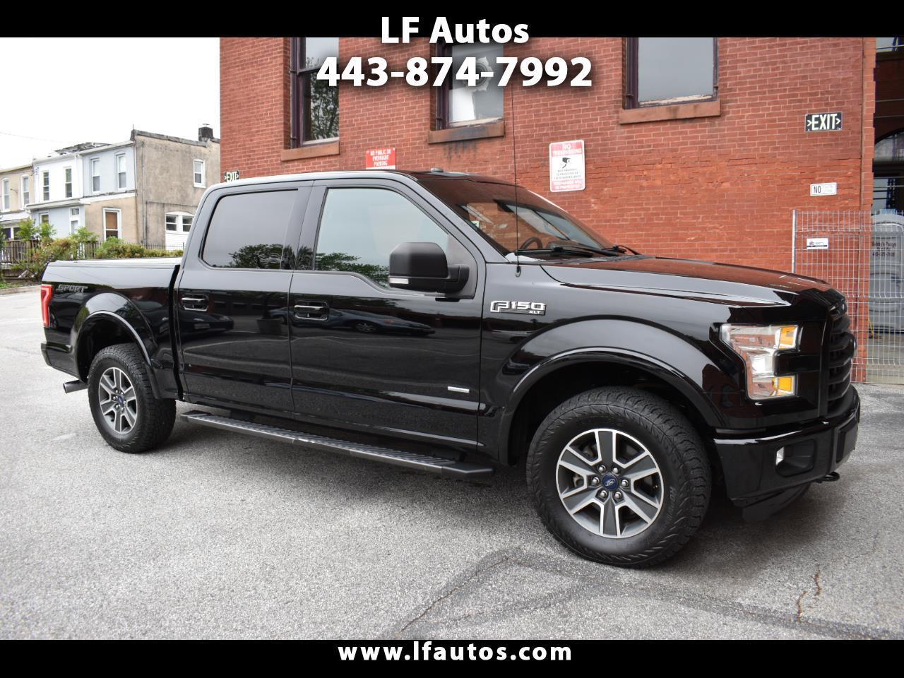 2016 Ford F-150 4WD SuperCrew 145" XLT