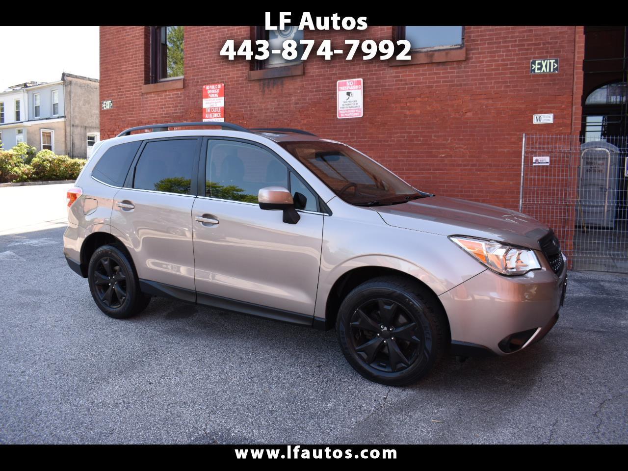 Subaru Forester 4dr CVT 2.5i Limited PZEV 2016