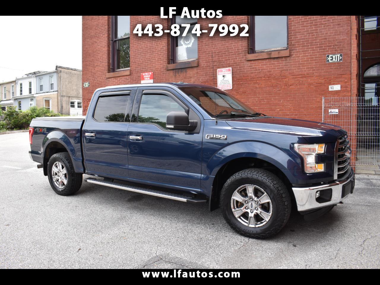 2015 Ford F-150 4WD SuperCrew 145" XLT