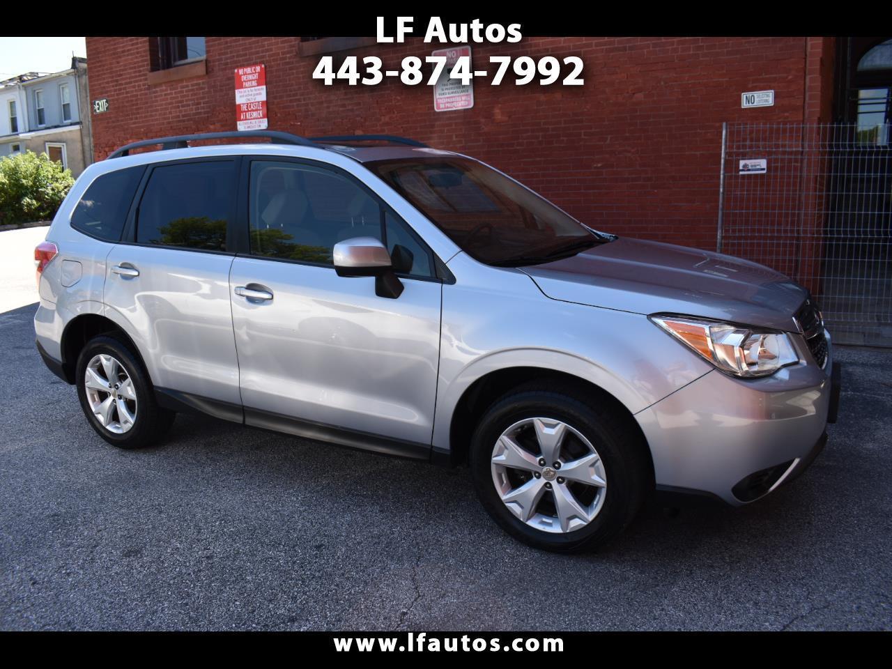 Subaru Forester 4dr CVT 2.5i Premium PZEV 2016