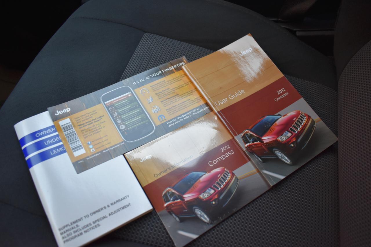 Jeep Compass 4WD 4dr Sport 2012