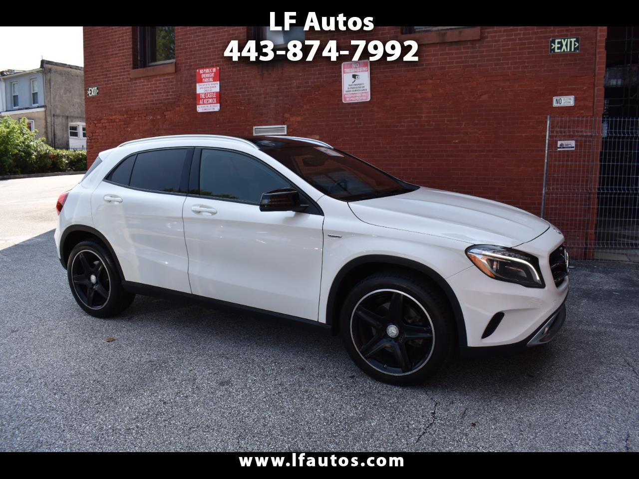 2015 Mercedes-Benz GLA-Class 4MATIC 4dr GLA 250
