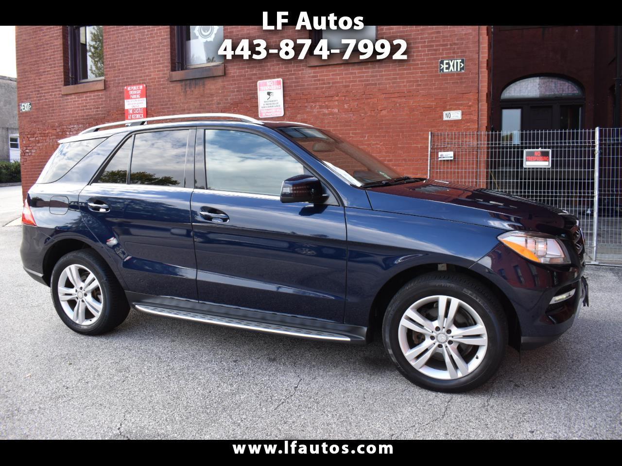 2015 Mercedes-Benz M-Class 4MATIC 4dr ML 350